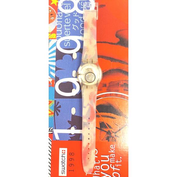 Swatch Watch EXOTIC CURVES SUJK142 2009 Jelly In Jelly swiss made Quartz - Picture 8 of 10